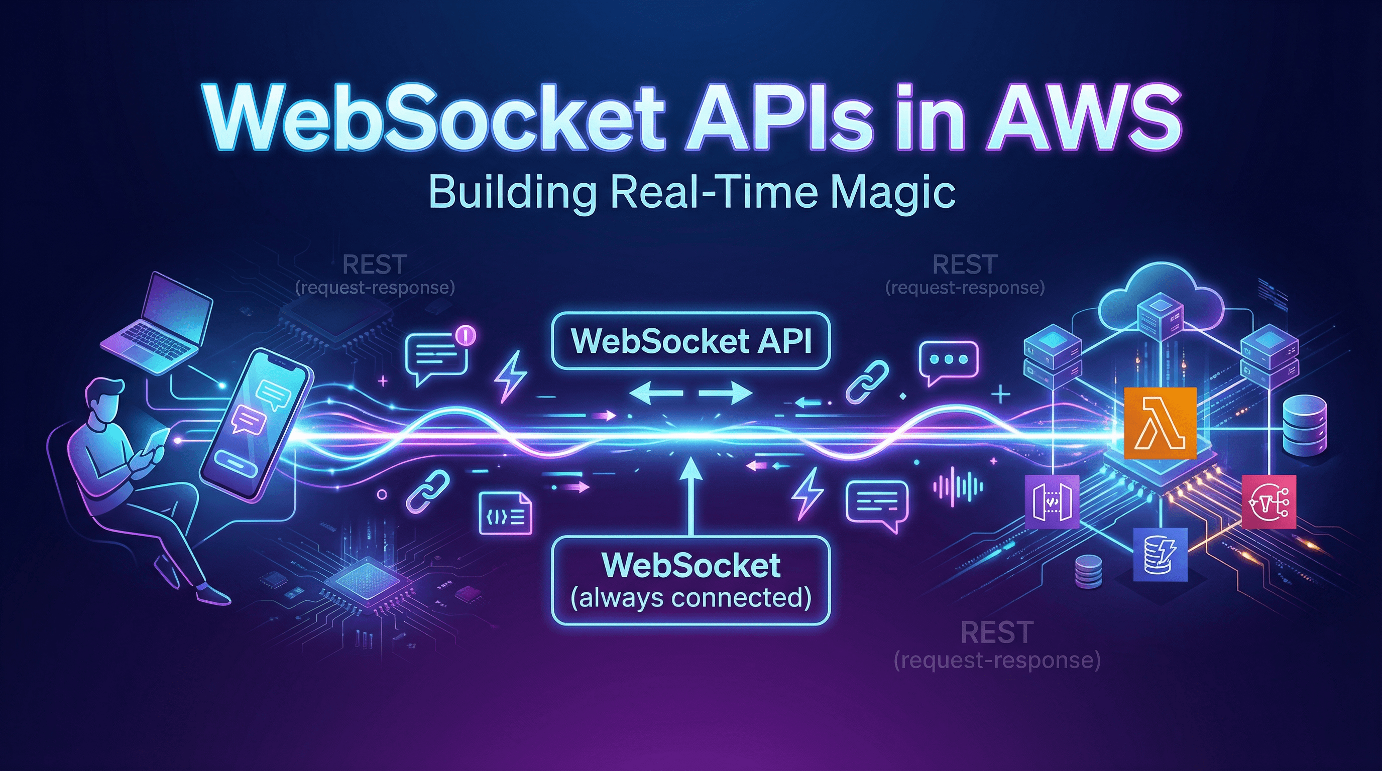 WebSocket APIs in AWS โ Building Real-Time Magic (Part - 3)
